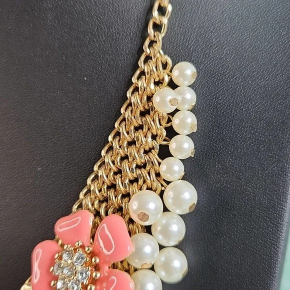 Signed Talbots Statement Necklace - Picture 4 of 6